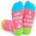 All cotton tall socks birthday knit socks sole Creative copy glue floor socks_vogvips.com