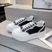 Low Top White For Women New Autumn Women's Versatile Thick Soled Running Height Increasing Waterproof Sports And_vogvips.com