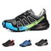Men‘s Waterproof Hiking Shoes Outdoor Trainers Lace-up Climbing Shoes Women Trekking Sneakers Anti-slip Hunting Tactical Sneaker_vogvips.com