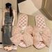 Nw Satin Opn-To Summr Hom Soft Sol Sandals For Womn Simpl Koran Styl Forst Sris On-Strap Slipprs_vogvips.com
