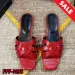 Designer Slippers Tribute Rubber Slides Leather Flat Heels Claquette For Female Womens Summer Outdoor Shoes Fashion_vogvips.com