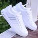 Men's Low-Top Skateboarding Sneakers - Breathable Synthetic Upper, Durable Pvc Sole, Round Toe Suitable For And Formal_vogvips.com