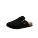 Cross-border -style Closed-toe Slip-on Women's Shoes, New Non-slip Thick-soled Half-strap_vogvips.com