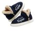 Waterproof Slippers Women's Outdoor Wear 2025 New Winter Versatile Warm Thick Sole Anti Slip Cotton Shoes For Men's_vogvips.com