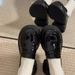 Plus Size Women S Black Leather British Style JK Uniform Single Shoes Height Increasing Thick Sole Loafers_vogvips.com