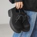 Small Leather Shoes Casual Men's Platform Retro Big Head Leather Shoes Heightening Men's Shoes_vogvips.com
