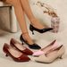 Luxurious Sophisticated Stiletto Women's Shoes, 2026 Spring New Model, Large Size European And American Style Patent_vogvips.com