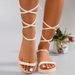 Women's Fashion Trend Anti-slip Wear Comfortable Lightweight Soft Soled Strappy Sandals_vogvips.com