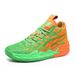 Basketball For Spring, Autumn, And Winter, Mid-High Top, Unisex, Mesh Fabric, Contrasting Colors, Fashionable Couple's_vogvips.com