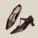 H686-2 Soft Leather Retro High Heel Women's Mary Jane Fashion Solid Color Autumn Winter Shoes For Women_vogvips.com