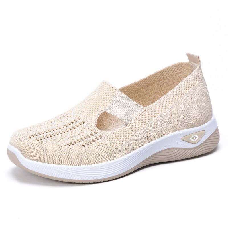 Women's Oversized With Breathable Mesh, Made Of Old Beijing Fabric, Soft Soles That Are Not Tiring For The Feet. One_vogvips.com