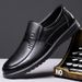 European Warm Series Men's Genuine Leather Business Formal Middle-aged Soft Sole Cowhide Dad Autumn Winter New Plush Cotton Shoes For Men_vogvips.com