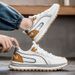 Men's Breathable Lightweight Mesh Platform Running Shoes Height Increasing Casual Dad Sneakers For Teenagers Trendy Fashion_vogvips.com