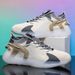 Summer Oversized Mesh Coconut Shoes For Men Lightweight And Comfortable Large Foot Sports Shoes Student Popcorn Running Shoes 48_vogvips.com