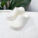 EVA Baotou Half Slippers For Women's Outerwear 2025 Spring New RA Anti Slip Hole Shoes With Thick Bottom And Increased_vogvips.com