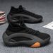 Men's Breathable Mesh Sports Shoes Summer Casual Trendy Brand High End Dad Shoes Multi-color Lace-Up Canvas_vogvips.com