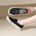 Lightweight Breathable Mesh Flat Sandals For Women • Round Toe • Low Heel • Spring Summer Daily Leisure Wear • Solid Color • PVC Sole_vogvips.com