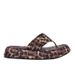 Summer Women's Leopard Print Flip Flop Casual Sandals Thick Soled Flat T-Shirt Style Shoes ZA2025_vogvips.com