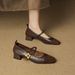 Women's High-heeled Shoes, Elegant Comfortable, 2025 New Spring Model, Stunning Evening Shoes To Match Dresses, Light_vogvips.com