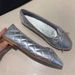 In-Stock New-Style Quilted Women's Leather Ballet Flats With Bow, Shallow Cut, Color-Blocked Flat Shoes_vogvips.com