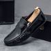 SHLIANG Men's Casual Shoes Loafers Soft Sole Comfortable Business Driving Shoes Lazy Person's Footwear Insole Plastic Upper X0039_vogvips.com