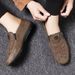Men's Shoes Four Season Single Shoes, Retro Zipper, Casual Leather Shoes, Men's Shoes, Slip-On, Lazy Shoes_vogvips.com