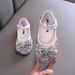 Girls' Single Shoes Spring And Autumn New Color Diamond Bowknot Small, Medium And Large Children's Dance Shoes Performance Shoes_vogvips.com