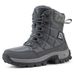 Snow Boots For Men And Women, Thick Cotton Shoes With Added Fleece, Outdoor Shoes, Anti Slip And Warm Boots, Tactical Shoes_vogvips.com