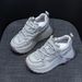 Thick-Soled Cortez 2025 Autumn Women's Internet Celebrity Popular Casual Fashion Versatile Petite Dad Shoes For Women_vogvips.com