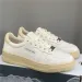 EPT Korean Blogger's Same Cowhide Designer Fashionable Sports And Leisure Board Round Toe Lace Up Women's Niche White_vogvips.com