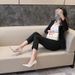 Elegant Black Office Pumps - Hidden Comfort Technology (Arch Support, Slip-Resistant, Perfect For Long Meetings & Events)_vogvips.com