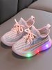 Girl Coconut Spring And Summer New Arrival Fly Woven Mesh Breathable Boys Sneaker Baby Subnet Red Toddler Shoes_vogvips.com