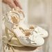 In Stock, New Heart-shaped Lolita Pearl Princess High-heeled Sandals For Women 2025 White_vogvips.com