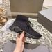 Paris-Style Unisex High-Top Breathable Lace-Up Lightweight Slip-On Fly-Knit Sock Sneakers_vogvips.com