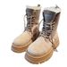 Martin Boots With Winter Fleece And Thick Cotton Shoes, Midsole Snow Boots_vogvips.com