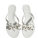 New Rivet Bowknot Craft Flip-Flops Summer Warren Outdoor Beach Sandals Women Jelly Crystal_vogvips.com