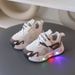 Children's Mesh Soft Sole Sports Running Casual Walking Shoes, Boys' And Girls' Non-Slip Light-Up Shoes_vogvips.com