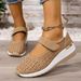 large-size Thick-soled Spring-summer New Fashion Wedge Sneakers And_vogvips.com