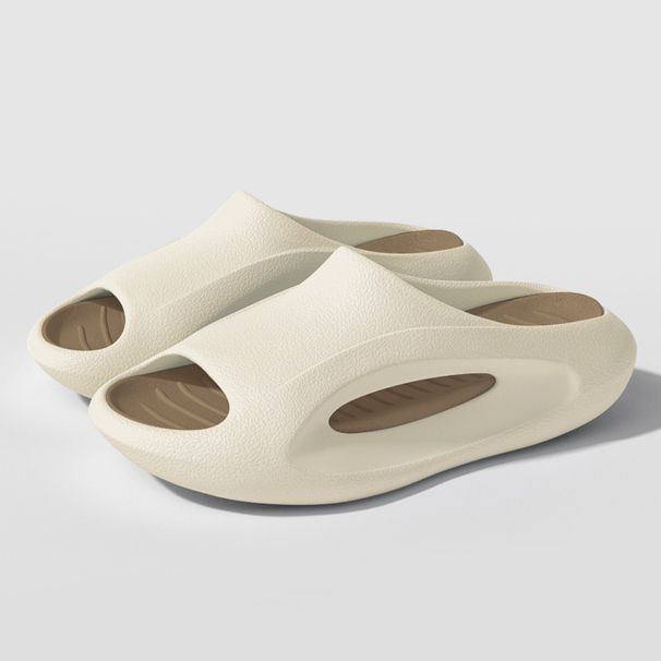 Couple Soft Soled Slippers For Women Summer Home Non Slip Shit Feeling Sandals For Men Sports Casual Trendy Thick Soled Sandals For Women_vogvips.com