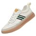 Men's Leather Shoes Irst Layer Cowhide Sot Sole White Shoes Sports Leisure Breathable Board Shoes_vogvips.com