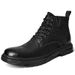 European Warm Series Work Shoes 2025 Autumn New Fashion Versatile Casual Martin High-top Warm Soft Sole Men's Boots_vogvips.com