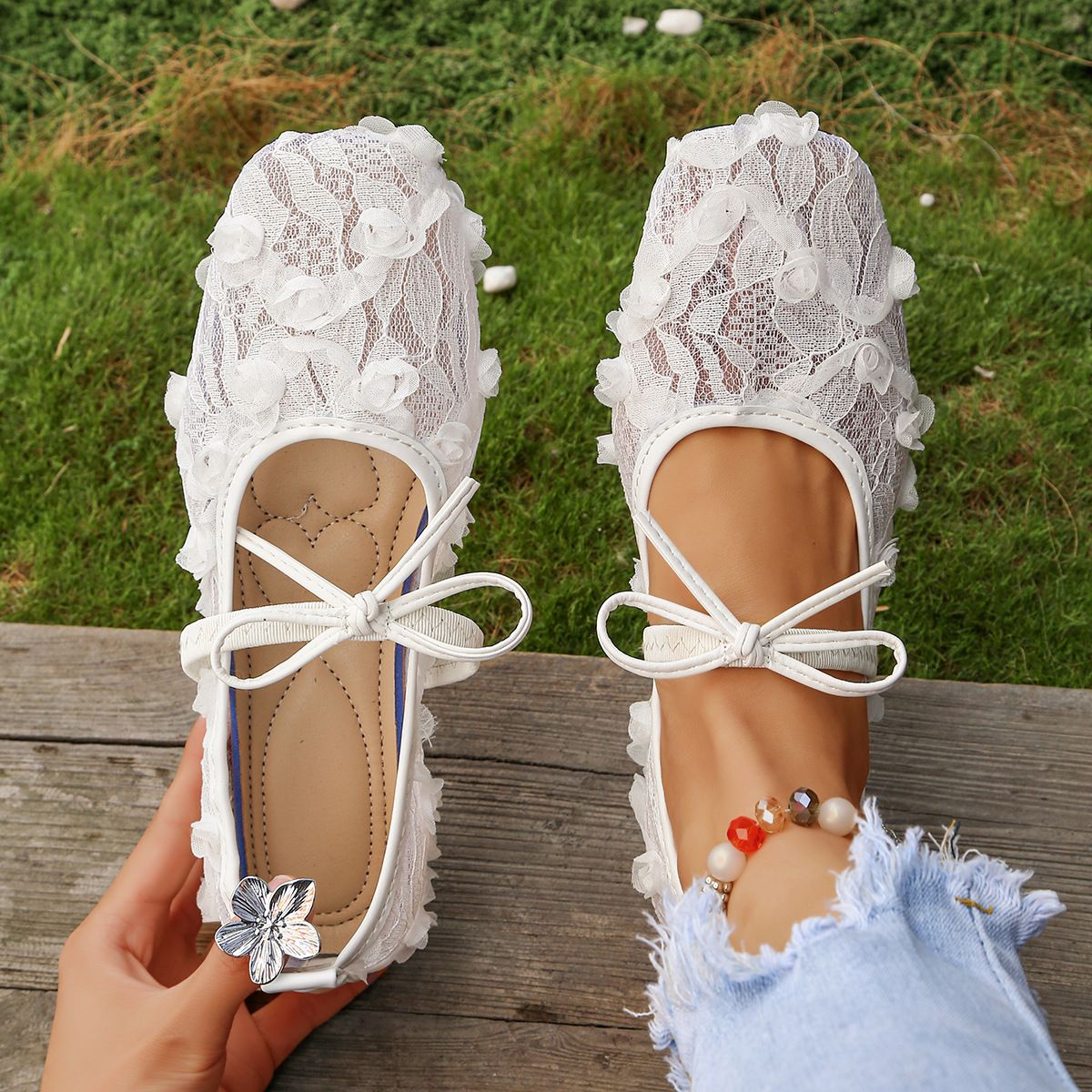Women's Lolita Style Mary Jane Shoes Single Strap Bow Comfortable Versatile Everyday Wear_vogvips.com