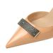 638-AK67 Banquet Thin Heel Shiny Lacquer Leather Shallow Mouth Pointed Side Hollow Water Diamond Metal Decoration_vogvips.com