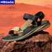 Classic Black Men Sport Summer Leisure Beach Holiday Outdoor Antiskid Breathable Flat Sandals Shoes_vogvips.com