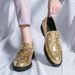 Large British Patent Leather Smooth Pointed Toe Men's Shoes Size 38-46 New Height-Increasing Loafers For Men_vogvips.com