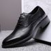 Euro Step First Layer Cowhide Business Formal Leather British Fashion Casual Versatile Men's Brogue Wedding Groom Shoes Men_vogvips.com
