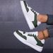 Korean Trendy Couple Style Fashionable Board With Soft Soles, Comfortable And Casual Sports Single Shoes, Lace Up_vogvips.com