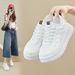 Little White Shoes Female Student Mesh Breathable Heightening Shoes Casual Street Shooting Shoes Board Shoes_vogvips.com