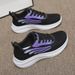 F369-7 New Trendy Women' For All Seaon, Flyknit Fabric Caual Sneaker, Korean Style Veratile Breathable Sport_vogvips.com