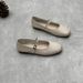 Mary Jane Genuine Leather 2025 Spring Summer Literary Casual One-Strap Round Toe Flat Soft Cowhide Simple Women's Shoes_vogvips.com